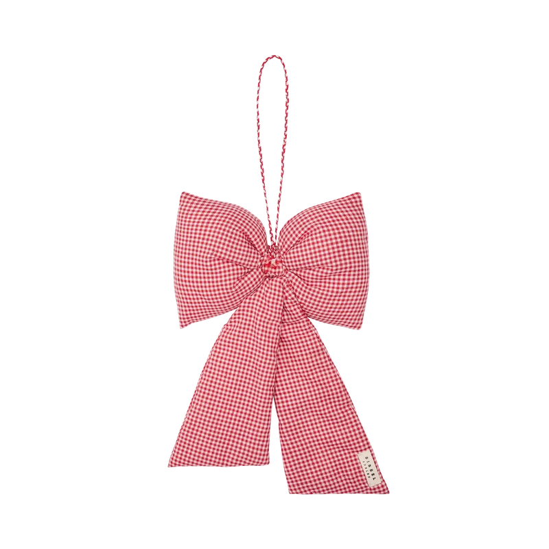 Sissel Edelbo, Bow Decoration, Gingham Checks-Sissel Edelbo-Minlillebutik.dk