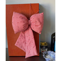 Sissel Edelbo, Bow Decoration, Gingham Checks-Sissel Edelbo-Minlillebutik.dk