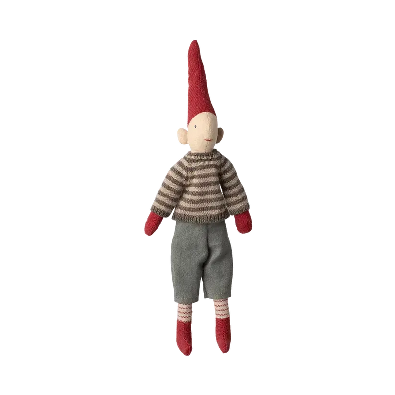 Maileg Jul, Nisse, str. 1, Dreng, Strikket sweater, 14-5413-00-Maileg-Minlillebutik.dk