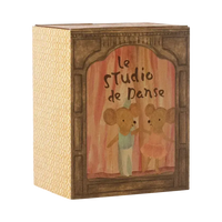 Maileg, Ballet mus i dansestudie, Lillesøster og lillebror, 17-5105-00-Maileg-Minlillebutik.dk