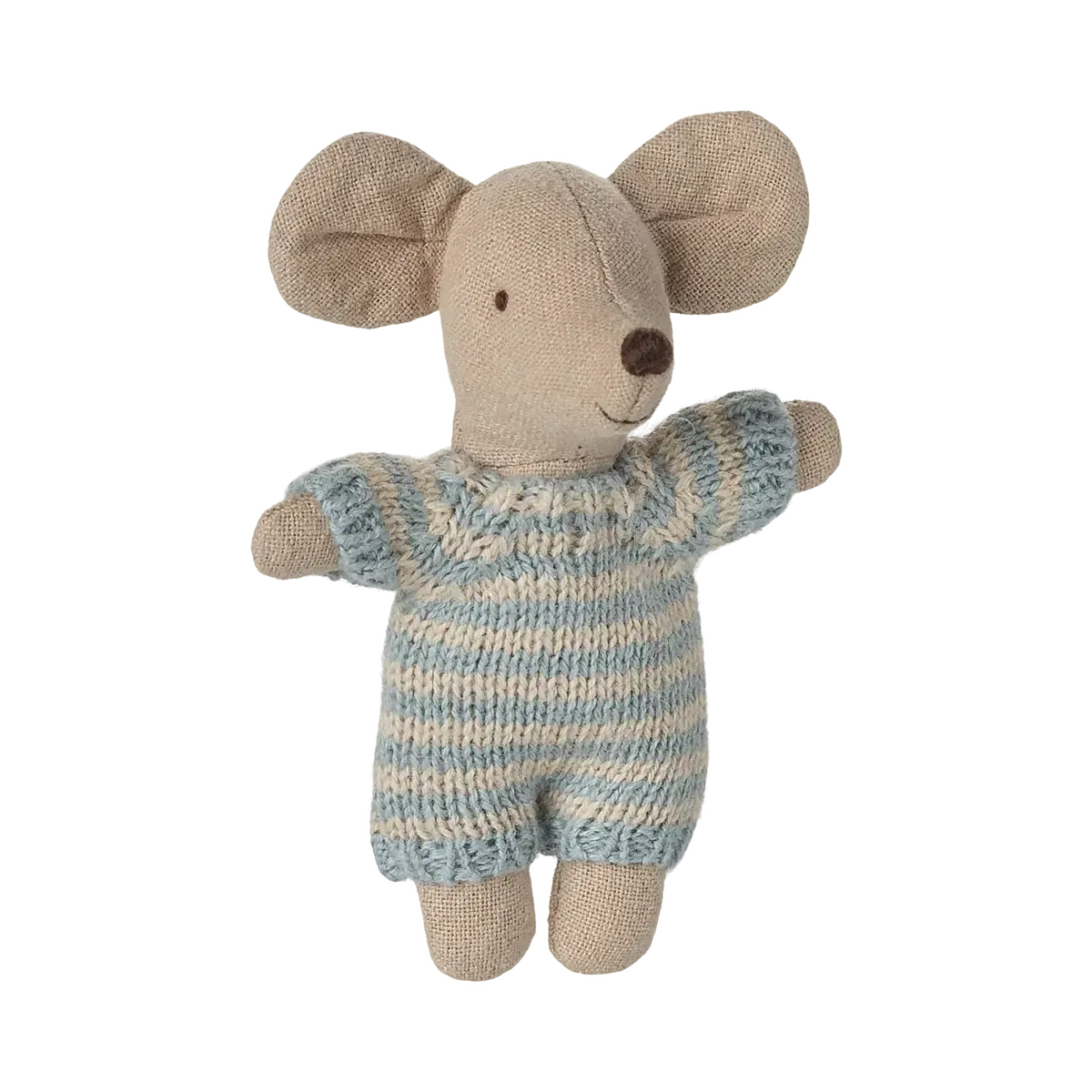 Maileg, Babymus i lift, Blå 17-5003-00-Maileg-Minlillebutik.dk