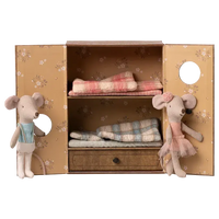 Maileg, Ballet mus i dansestudie, Lillesøster og lillebror, 17-5105-00-Maileg-Minlillebutik.dk