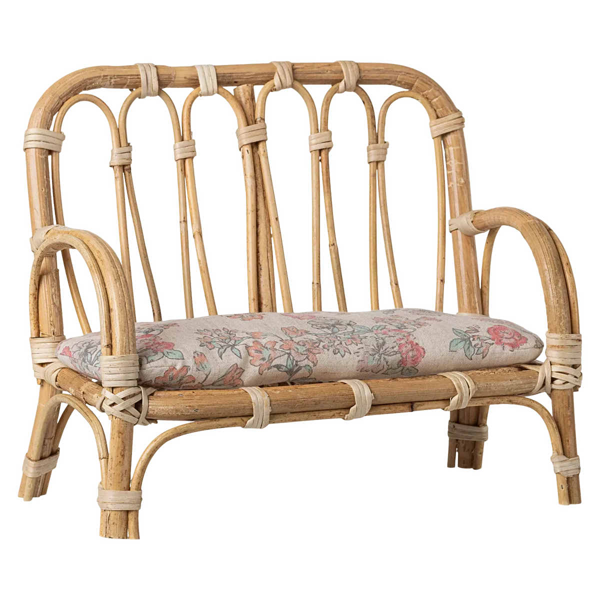 Maileg, Rattan sofa, Stor - Natur, 11-5008-00