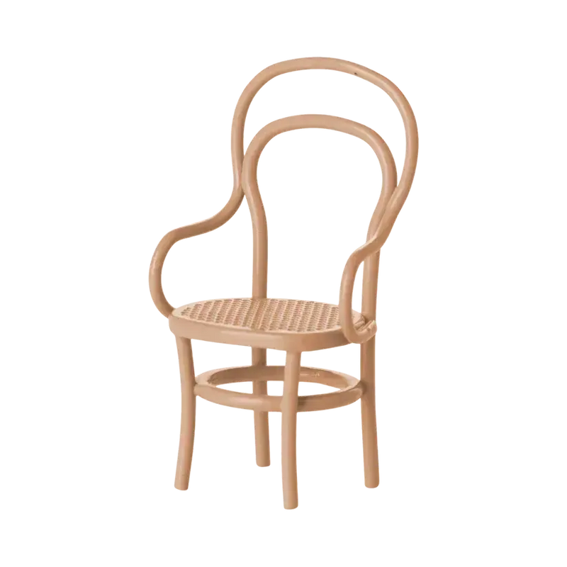 Maileg, Vintagestol, Mus, Mørk Pudder 11-5131-02-Maileg-Minlillebutik.dk