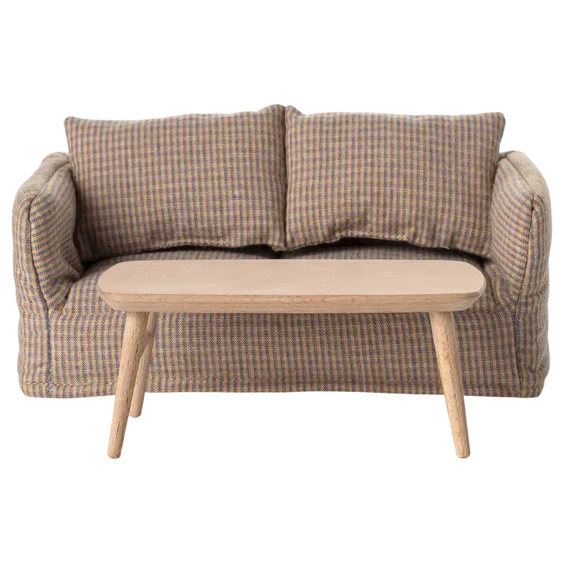 Maileg, Sofabord, Mus, Natur 11-5007-00-Maileg-Minlillebutik.dk
