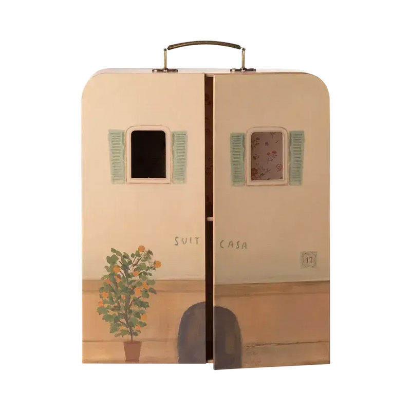 Maileg, SuitCasa, Lillesøster og lillebror mus, 11-5205-00-Maileg-Minlillebutik.dk