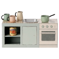 Maileg, Køkkenbord, Mus, 11-5204-00-Maileg-Minlillebutik.dk