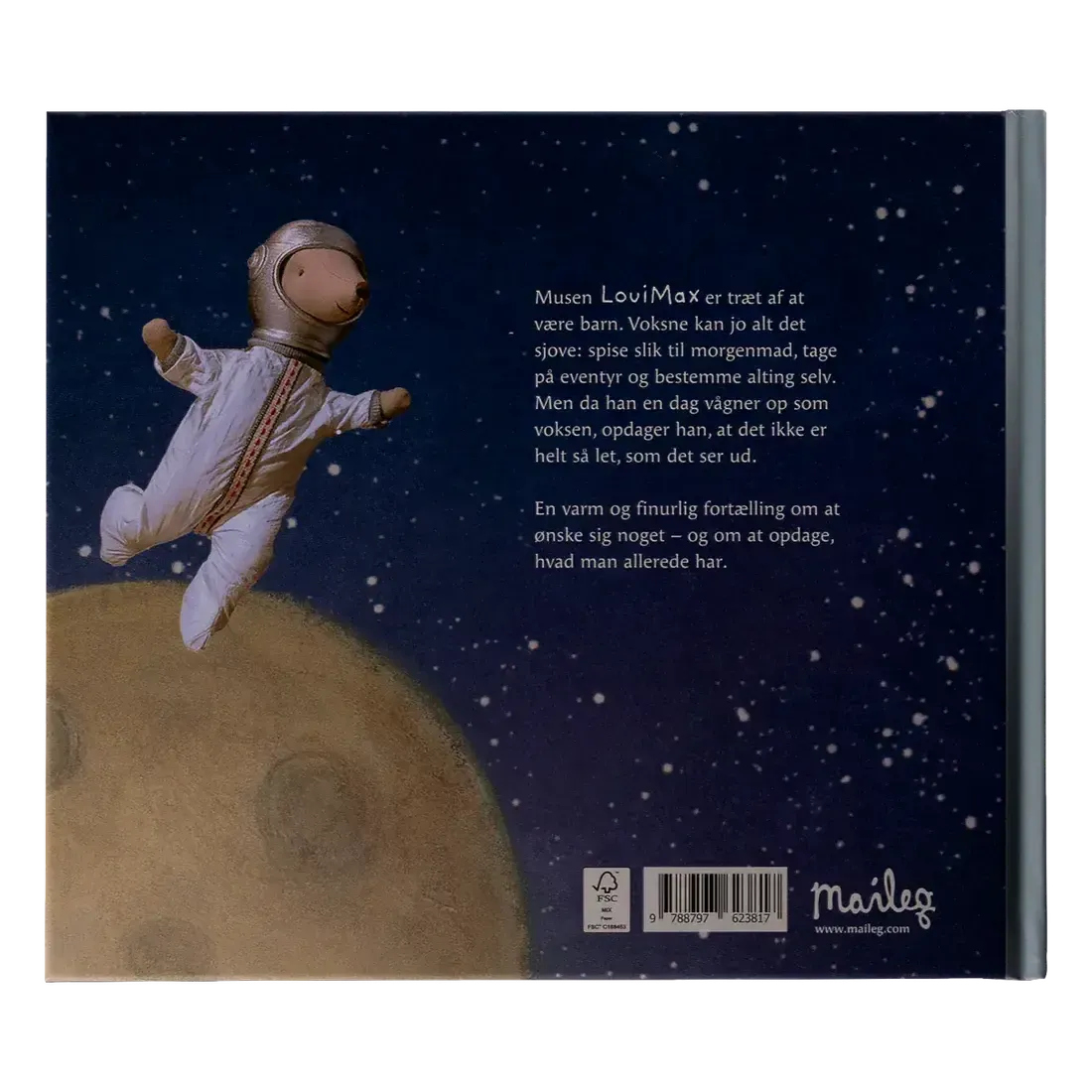 Maileg, LouiMax, Bog, Drømmer om at være voksen, 19-5002-01-Maileg-Minlillebutik.dk