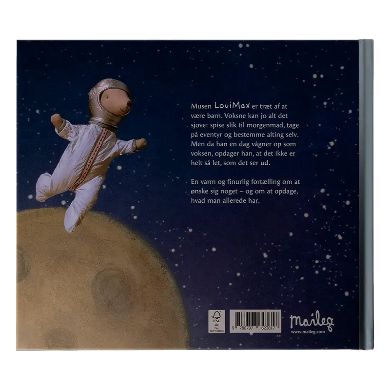 Maileg, LouiMax, Bog, Drømmer om at være voksen, 19-5002-01-Maileg-Minlillebutik.dk