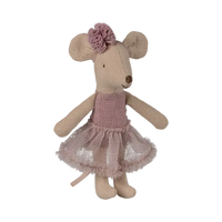 Maileg, Ballerina mus, Lillesøster, Lilla 17-6108-00-Maileg-Minlillebutik.dk