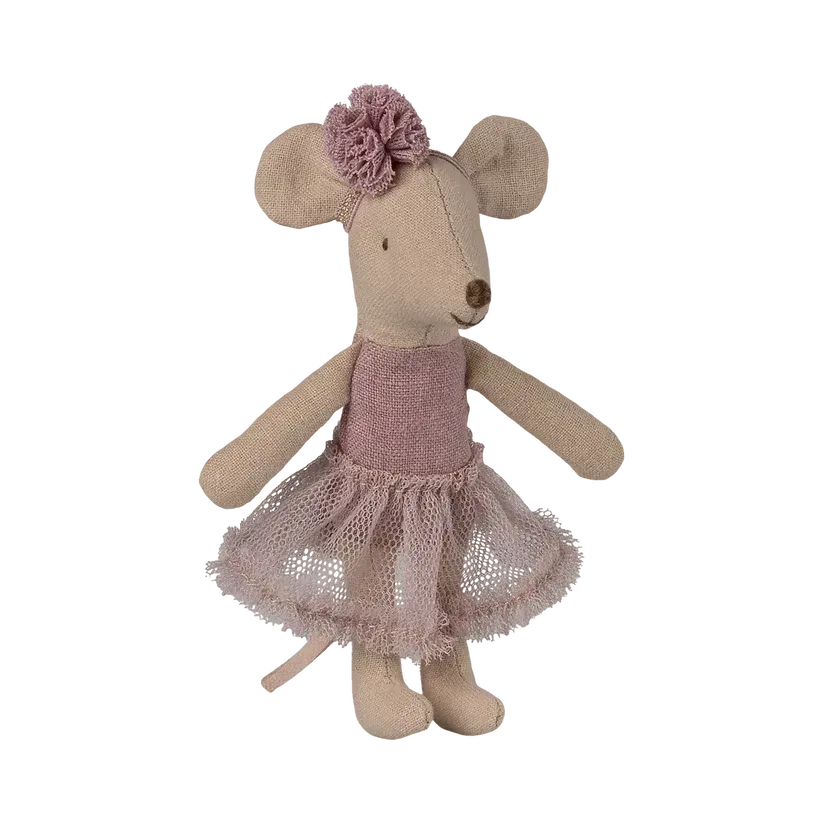 Maileg, Ballerina mus, Lillesøster, Lilla 17-6108-00-Maileg-Minlillebutik.dk