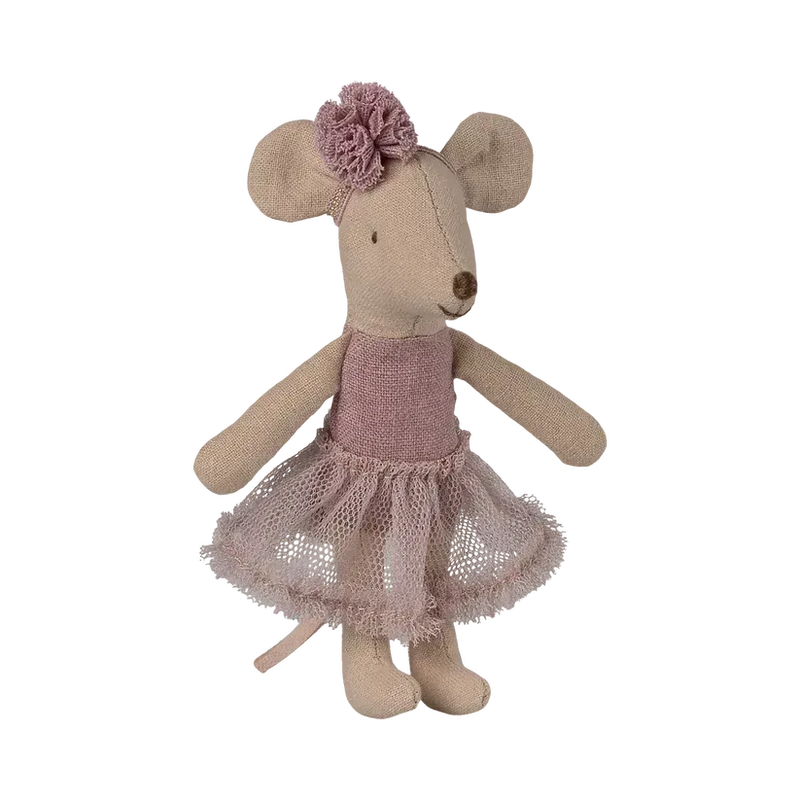 Maileg, Ballerina mus, Lillesøster, Lilla 17-6108-00-Maileg-Minlillebutik.dk