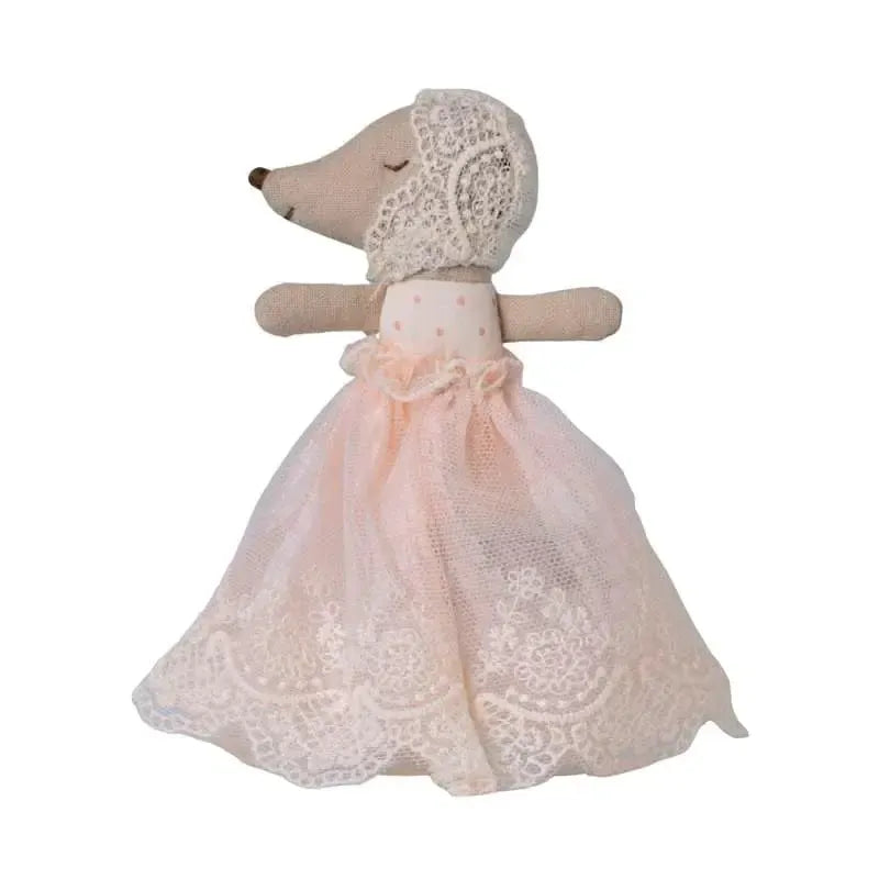 Maileg, Babymus i dåbskjole, Rosa 17-6000-00-Maileg-Minlillebutik.dk