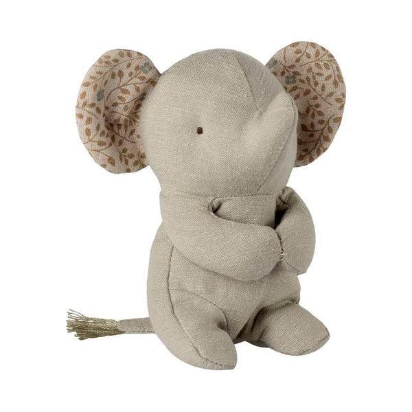 Maileg, Lullaby friends, Elefant, Mini, Grå 16-6971-00-Maileg-Minlillebutik.dk