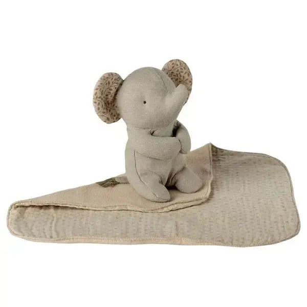 Maileg, Lullaby friends, Elefant, Mini, Grå 16-6971-00-Maileg-Minlillebutik.dk