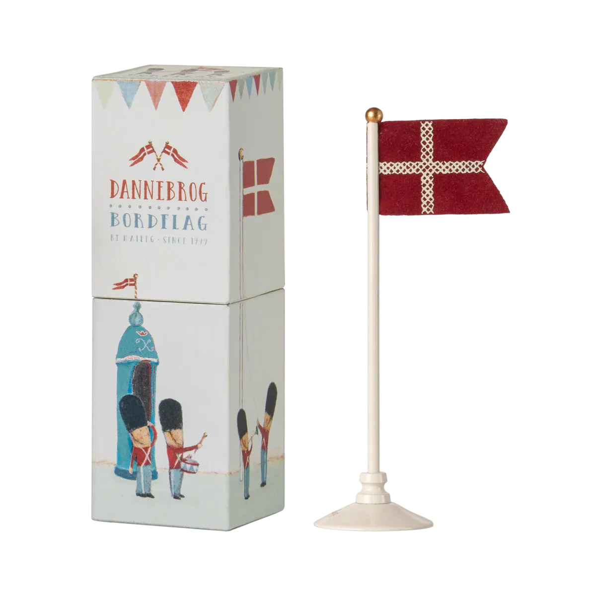 Maileg, Dannebrog, Bordflag, Small, 19-6110-00