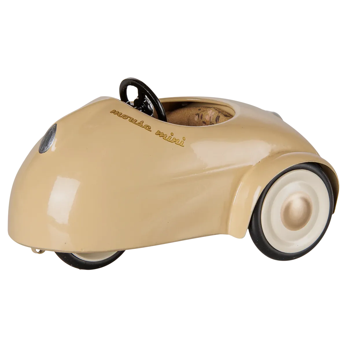 Maileg, Bil, Mus - Beige, 11-6107-00