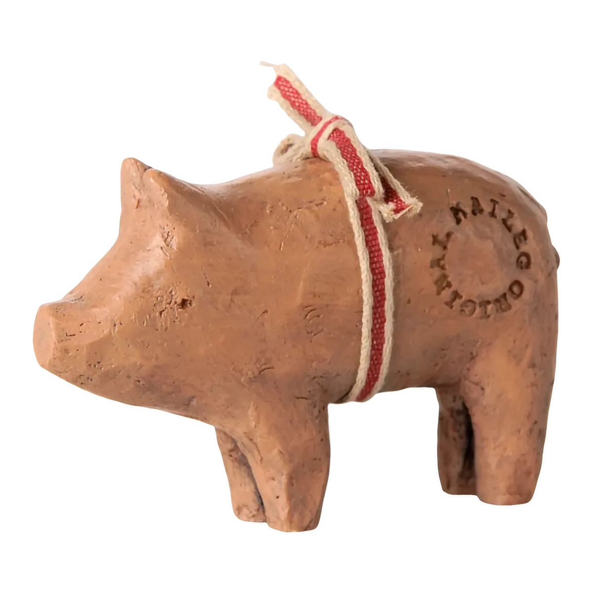Maileg, Gris med bånd, Lille, 14-6182-00