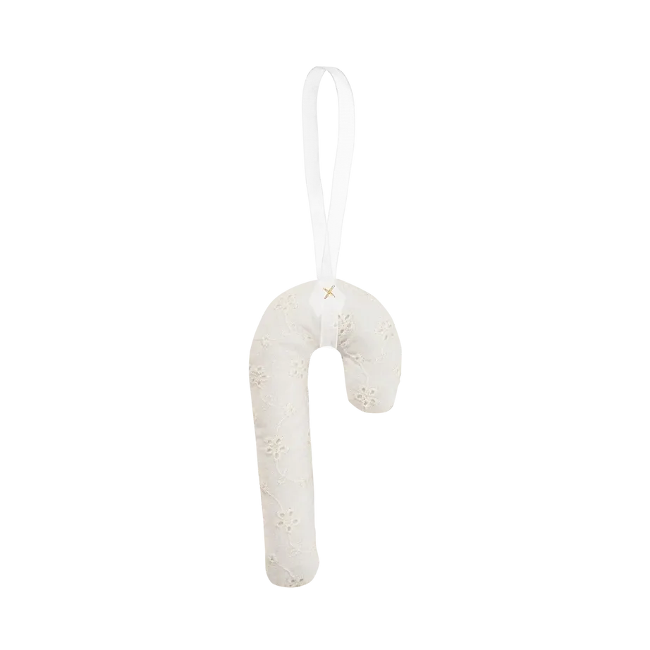 Sissel Edelbo Cane Ornament, Off White