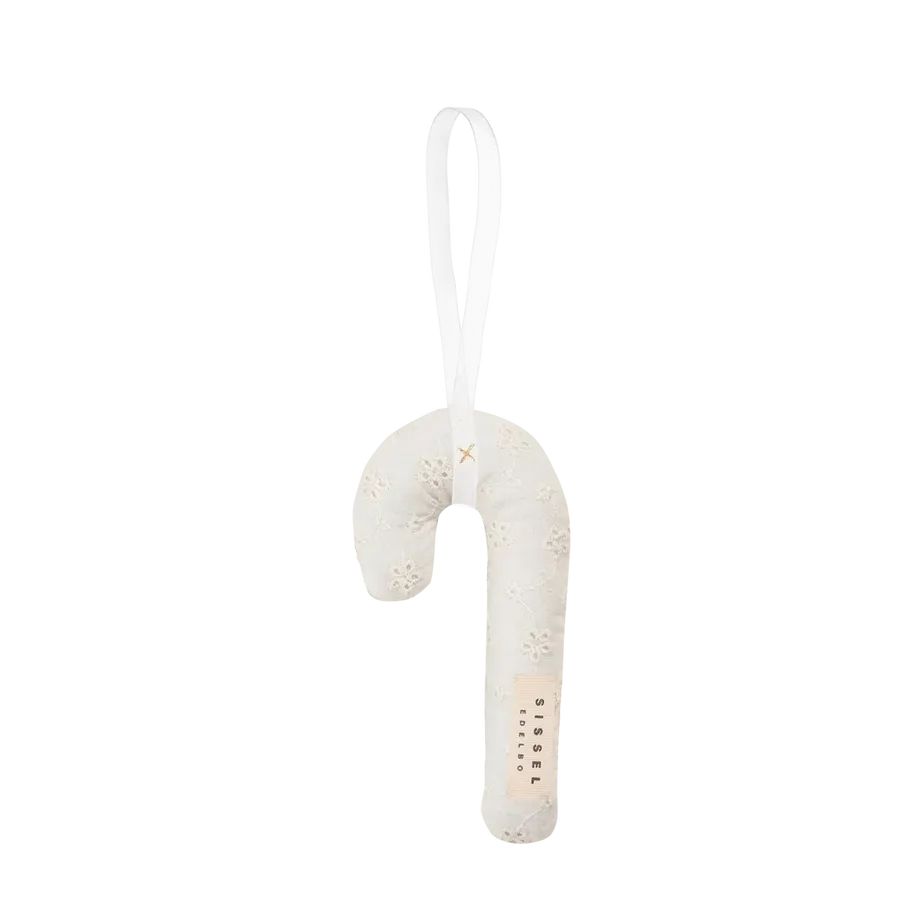 Sissel Edelbo Cane Ornament, Off White