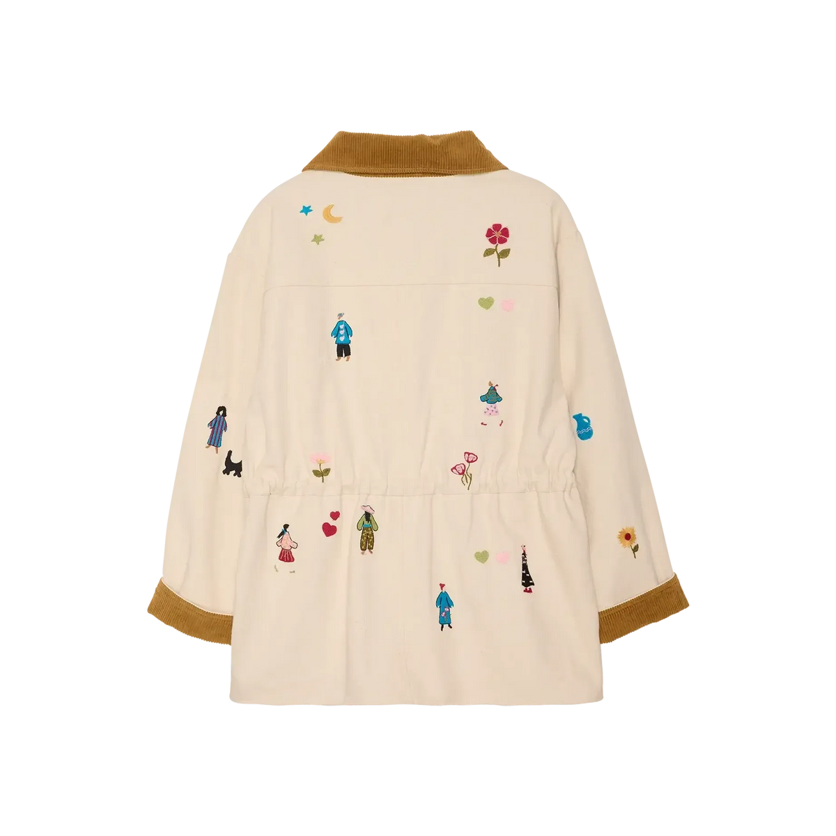 Sissel Edelbo, Cara Jacket, White Swan, Onesize-Sissel Edelbo-Minlillebutik.dk