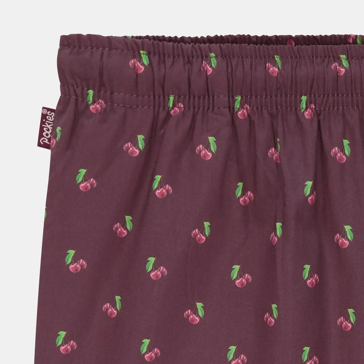 Pockies, Cherry Pants, Red-Pockies-Minlillebutik.dk