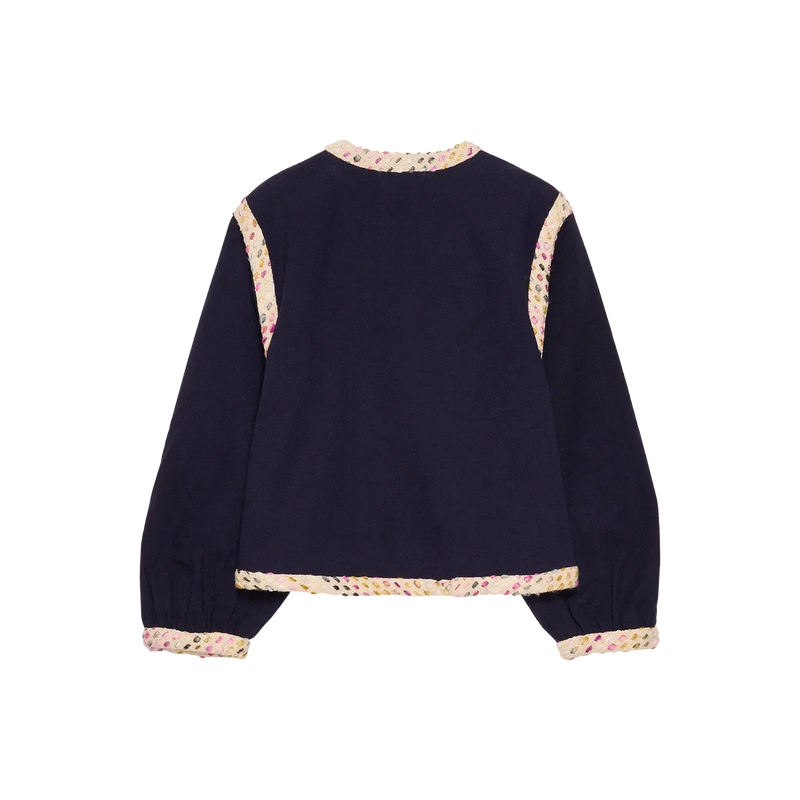 Sissel Edelbo, Como Jacket, Navy-Sissel Edelbo-Minlillebutik.dk