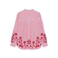 Sissel Edelbo, Cora Shirt, Organic Cotton, Red Flower