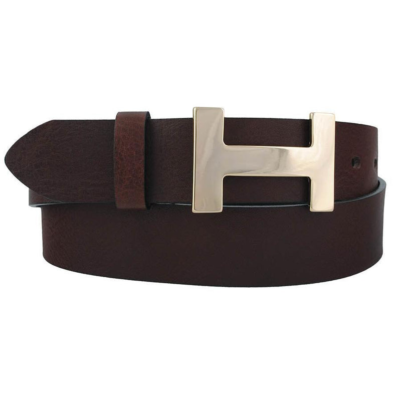 Bosswik, Tidløst damebælte, art. D10220, Brown-Bosswik-Minlillebutik.dk