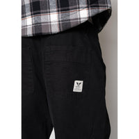 Fat Moose, Dereck Canvas Pants, Black-Fat Moose-Minlillebutik.dk