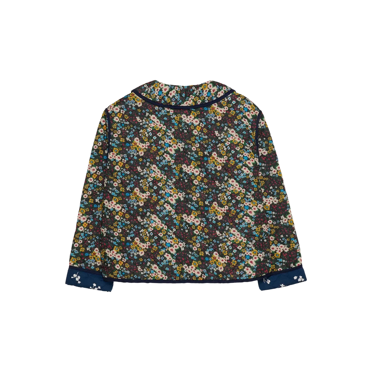 Sissel Edelbo, Daniella Jacket, Wine Ditsy, Onesize-Sissel Edelbo-Minlillebutik.dk