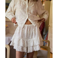 Sissel Edelbo, Delphine Shorts, Off White, One Size