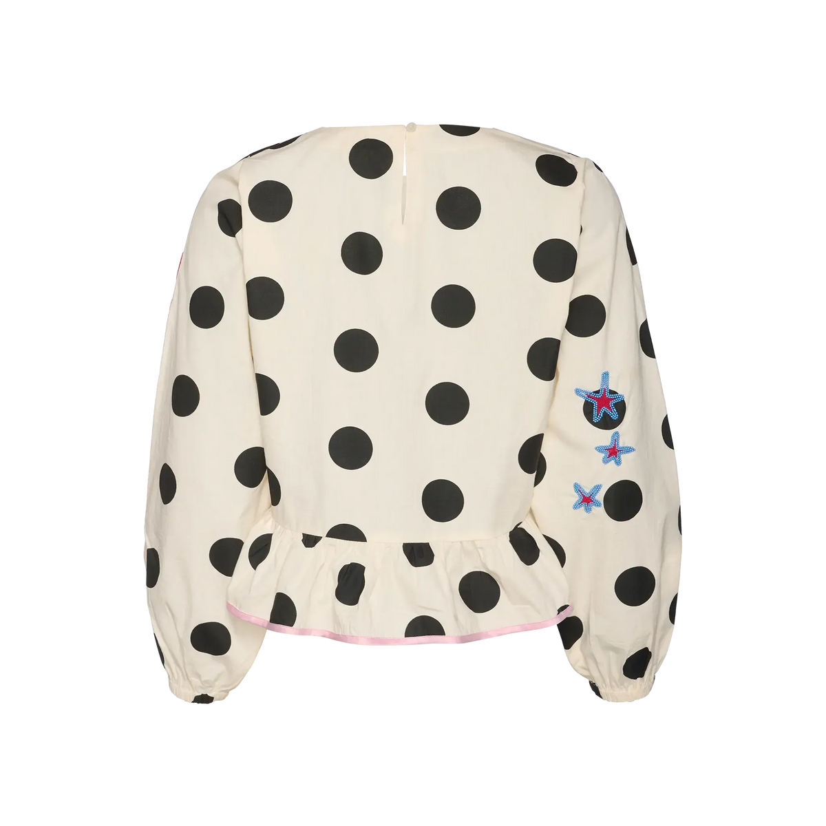 Sissel Edelbo, Diana Top, Black Dot-Sissel Edelbo-Minlillebutik.dk