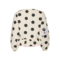 Sissel Edelbo, Diana Top, Black Dot-Sissel Edelbo-Minlillebutik.dk