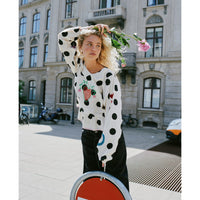 Sissel Edelbo, Diana Top, Black Dot-Sissel Edelbo-Minlillebutik.dk