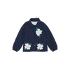 Sissel Edelbo, Ebba MINI Quilted Organic Cotton Jacket, Navy Blue-Sissel Edelbo Mini-Minlillebutik.dk