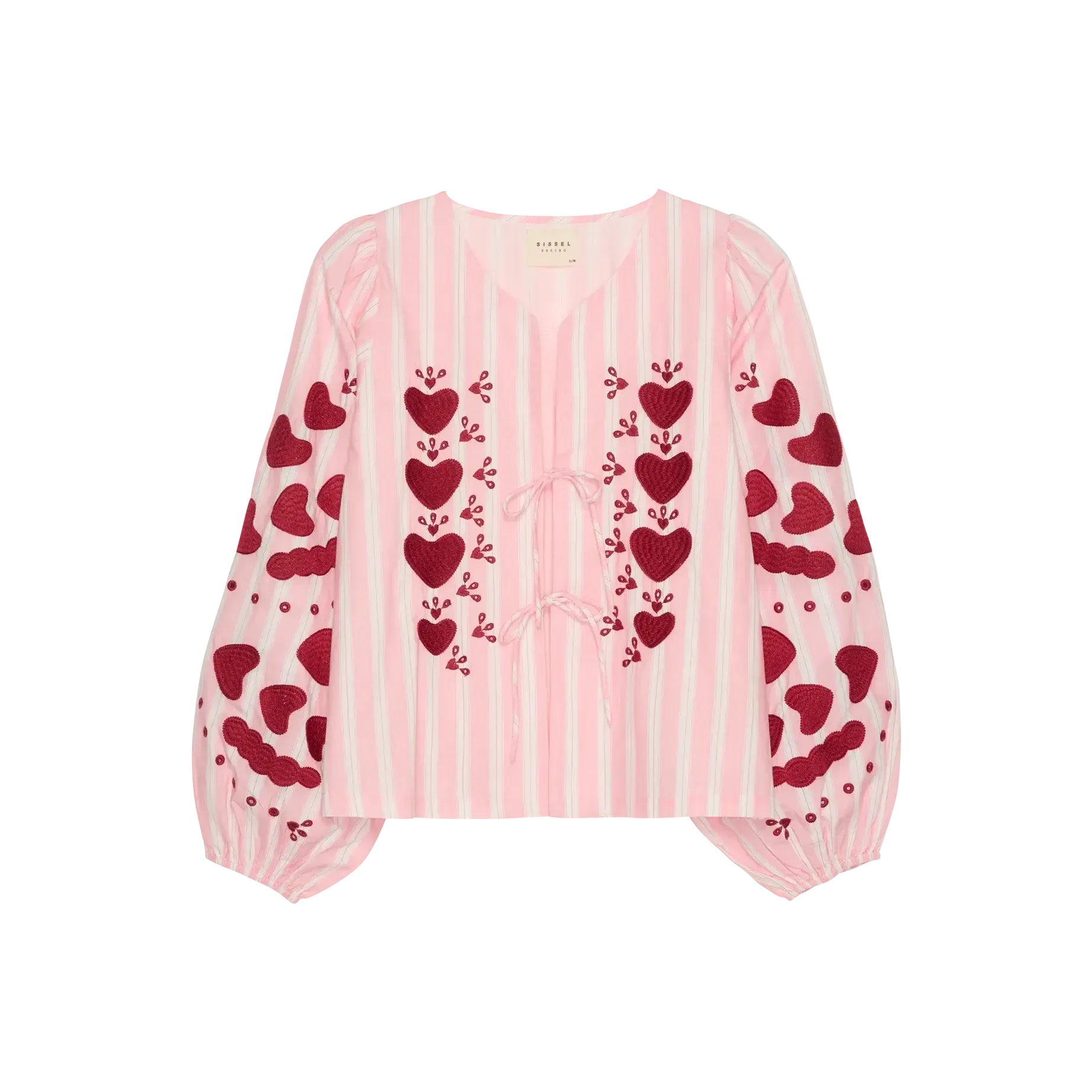 Sissel Edelbo, Elisabeth Top, Rose Stripes-Sissel Edelbo-Minlillebutik.dk