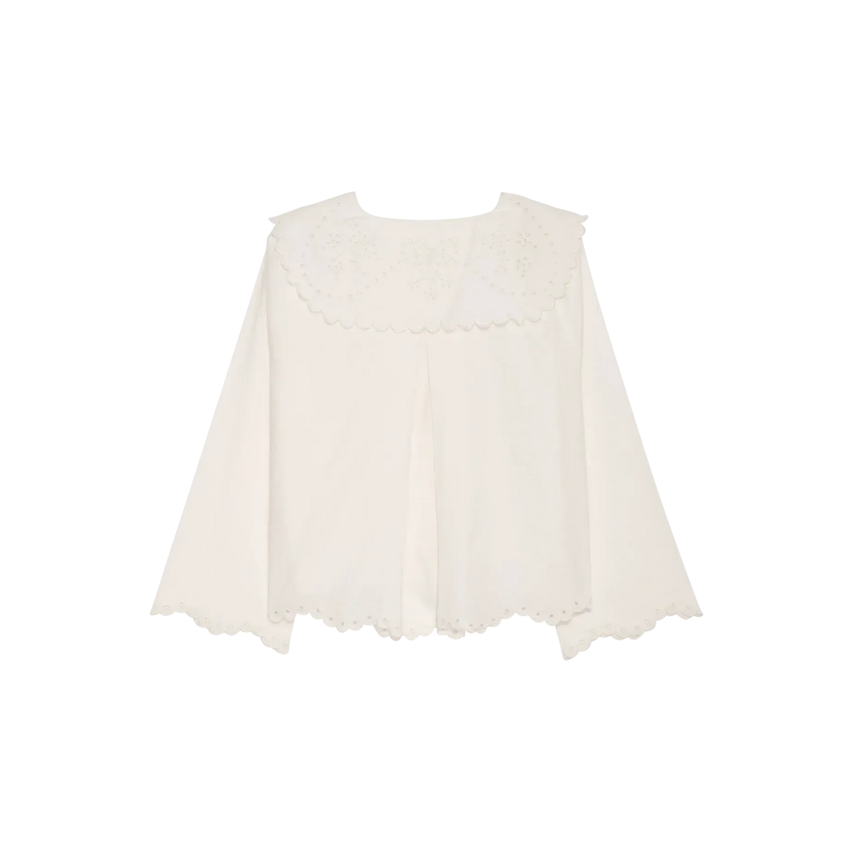 Sissel Edelbo, Elly Top, Organic Cotton Snow White-Sissel Edelbo-Minlillebutik.dk