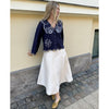 Sissel Edelbo, Elysia Shirt, Navy-Sissel Edelbo-Minlillebutik.dk