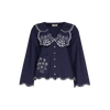 Sissel Edelbo, Elysia Shirt, Navy-Sissel Edelbo-Minlillebutik.dk