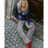 Sissel Edelbo, Elysia Shirt, Navy-Sissel Edelbo-Minlillebutik.dk