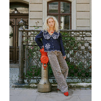 Sissel Edelbo, Elysia Shirt, Navy-Sissel Edelbo-Minlillebutik.dk