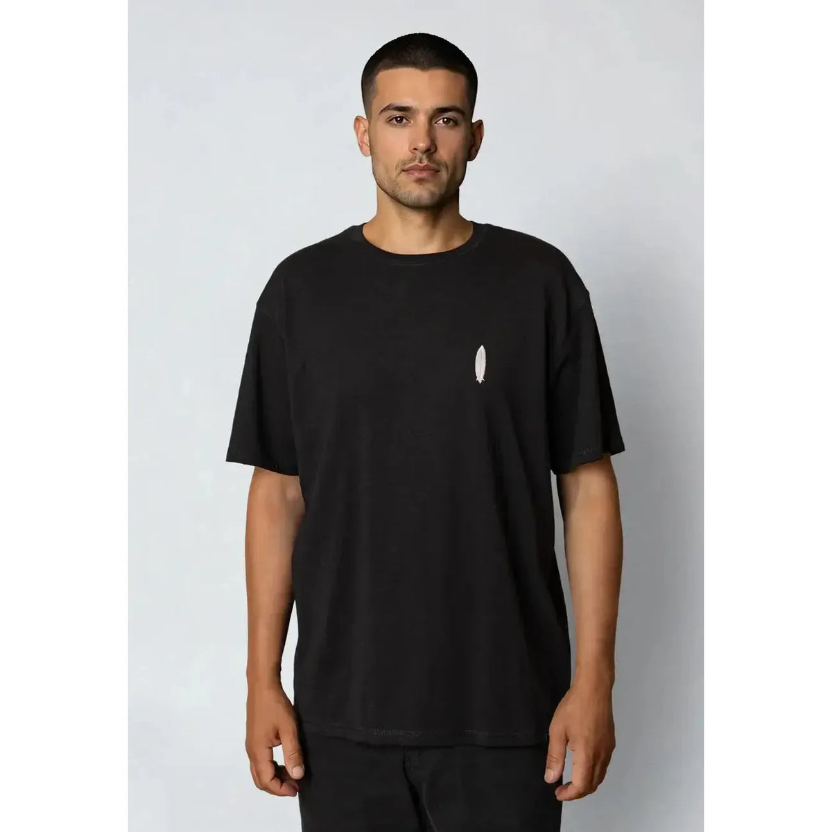Fat Moose, Fjords T-shirt, Black-Fat Moose-Minlillebutik.dk