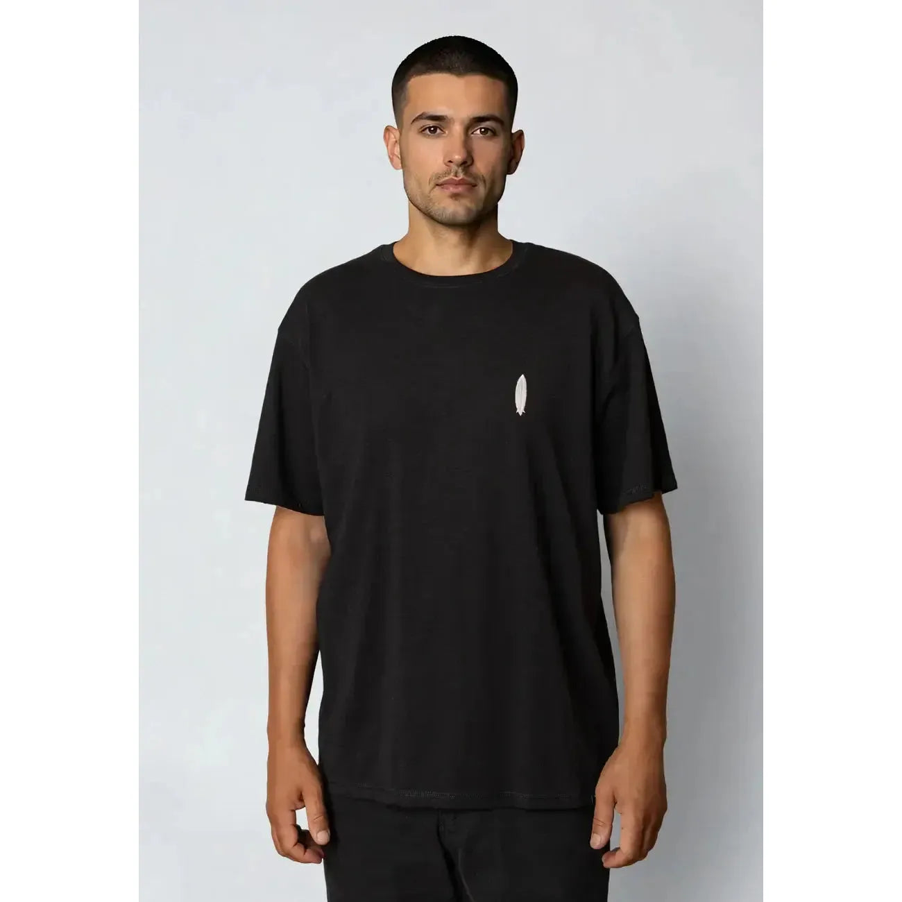 Fat Moose, Fjords T-shirt, Black-Fat Moose-Minlillebutik.dk