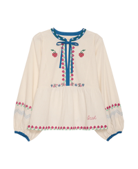 Sissel Edelbo, Falka Top, Off White, One Size