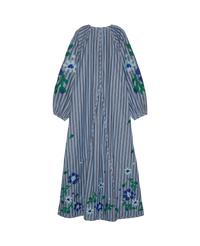 Sissel Edelbo, Fran Dress, Leftover Fabric, Grey Stripes, ONESIZE