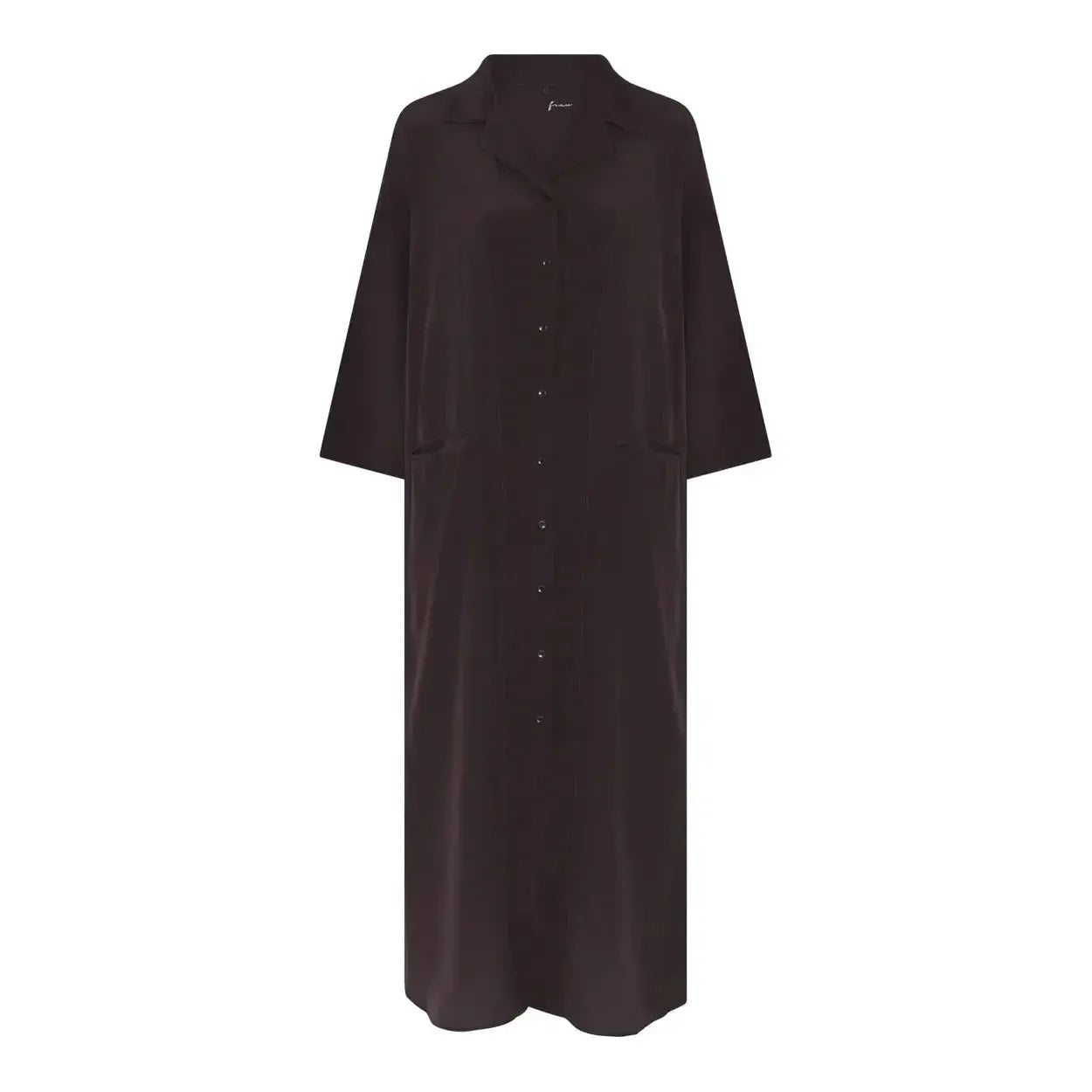 Frau, Berlin silk crepe dress, Chocolate Torte-Frau-Minlillebutik.dk