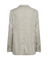 Mos Mosh, MmSeida Linen blazer, Cement