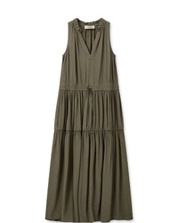 Mos Mosh, Mmsabri SL Solida dress, Dusty olive