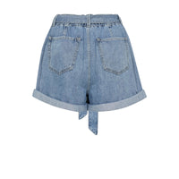 Mos Mosh, MMMeggi Denim Shorts, Light Blue-Mos Mosh-Minlillebutik.dk